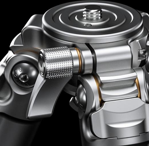 徕图（Leofoto）神之翼银色加百列LG-284C/324C旗舰款 摄影摄像防水碳纤维阿卡规格三脚架 LG-284C加百列（不含云台） 商品图3