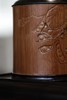 秋园虫趣图°锡胆竹雕茶叶罐 商品缩略图6