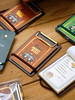本子事多 迷你小板夹便签本 复古皮质限定喵屋便条本留言 手帐随身记事本 商品缩略图1
