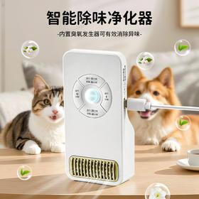 【即插即用，全天候净化！】空气净化器 除甲醛家用臭氧机 厨房卫生间厕所除味除臭器 消毒机杀菌-QA