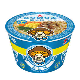 34g公仔迷你碗面-麻油味(油炸方便面)