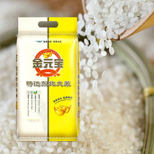 金元宝特选东北大米25kg 商品图1