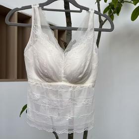 【抖音专属】宽肩背心（65213-冰玉白）