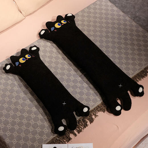 自然醒举小手大眼仔长条抱枕睡觉夹腿专用靠垫床上床缝填充神器大圆柱可拆洗QYL 商品图8