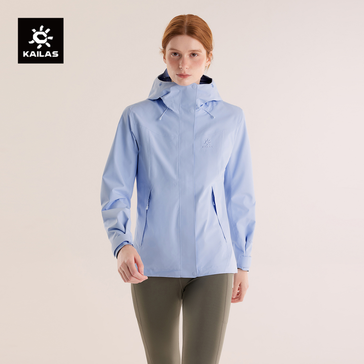 KAILAS凯乐石 户外运动 女款猎风冲锋衣 KG2441224