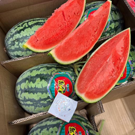 盘个瓜甘美4K西瓜 甜脆口 新鲜采摘 商品图0