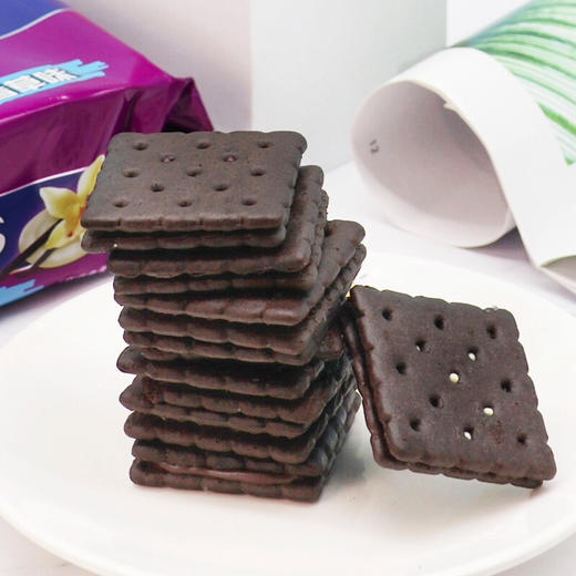 【分仓直发包邮】马奇新新力士岩盐香草味夹心饼干190g*2 商品图4