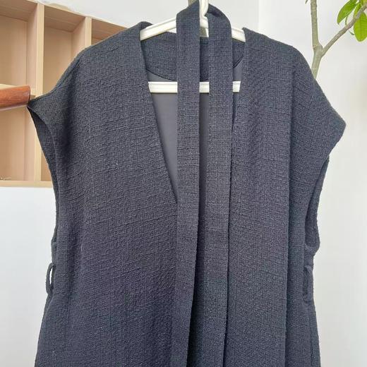 【抖音专属】V领连衣裙（25707028-元青） 商品图1