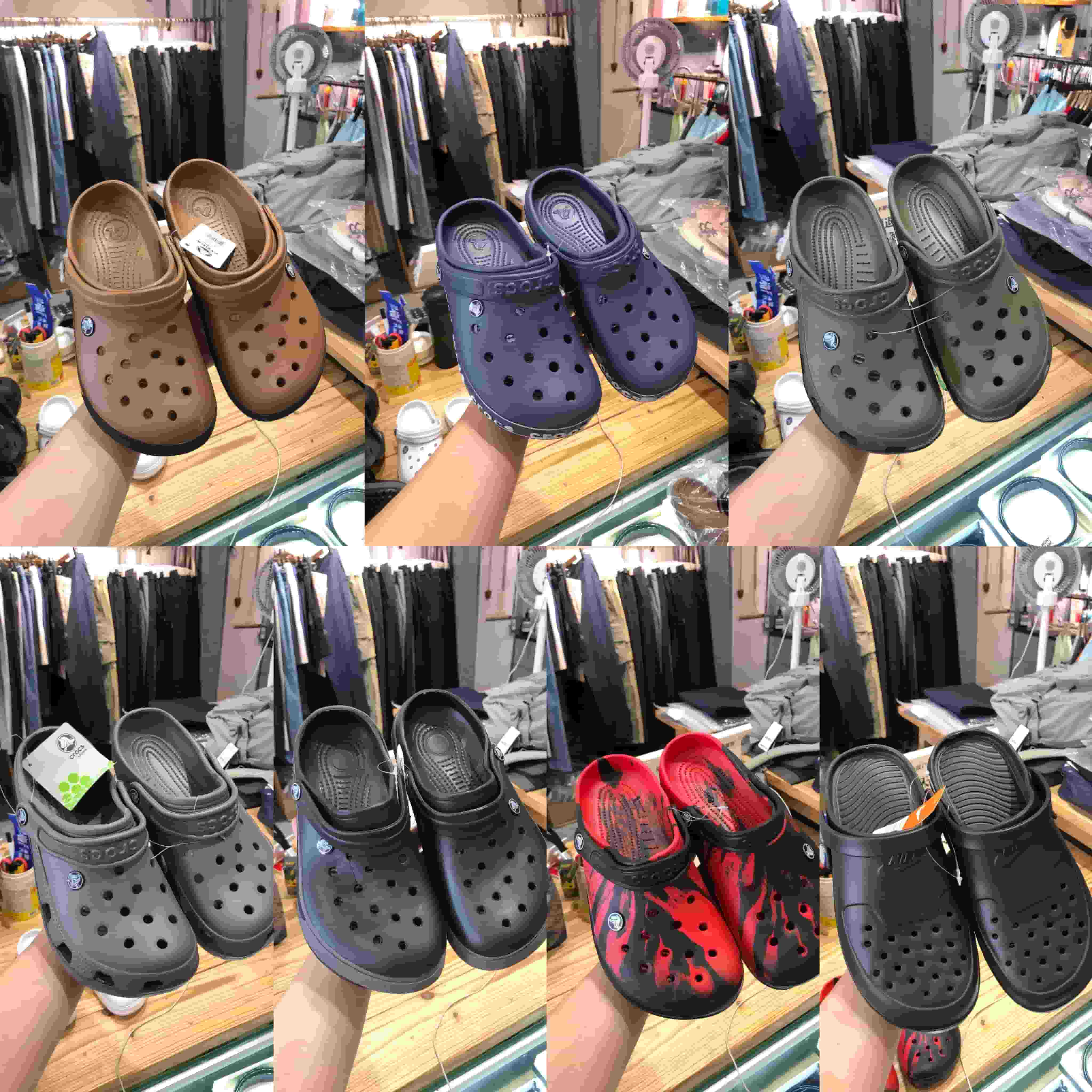 工厂库存福利 卡骆驰多款洞洞鞋 微瑕疵，介意的不要下单