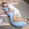 自然醒泡泡格子月牙长条抱枕头夹腿侧睡专用冰丝女生睡觉神器男生款成人孕妇QYL 商品缩略图1
