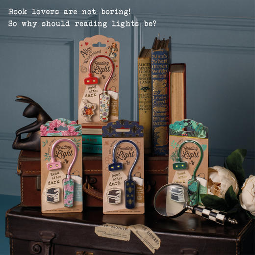 英国IF文创 给爱书人的阅读灯 便携应急灯看书灯led电池文具控夜间 商品图5