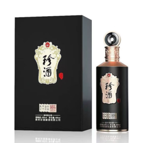 【单瓶尝鲜】珍酒 四书文创 金质 酱香型 53度 500ml