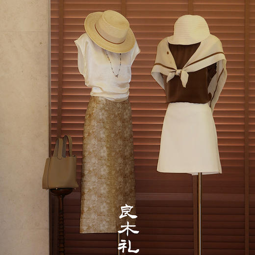 【预售7天】良木礼花苞袖背心（24030） 商品图1