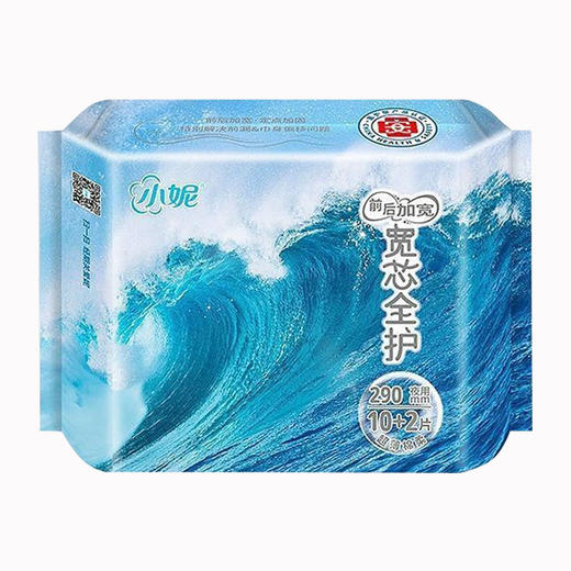 小妮290mm夜用超薄12片护翼卫生巾 商品图0