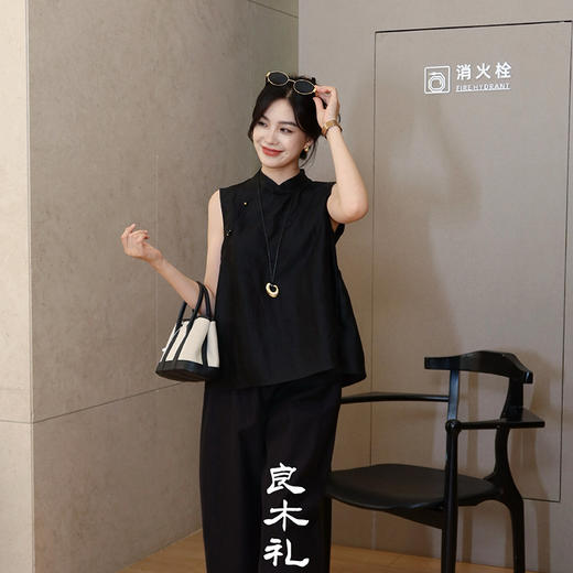 【不退不换】良木礼真丝裂纹马甲（20768） 商品图2