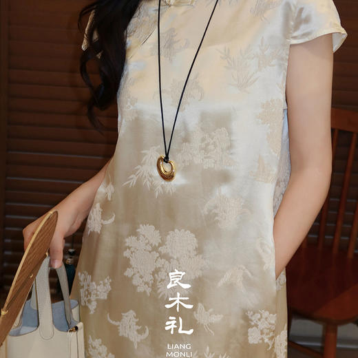 【预售7天】良木礼真丝提花上衣（78993） 商品图5