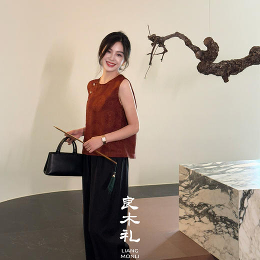 【预售7天】良木礼真丝马甲（3969） 商品图3