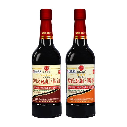 韩氏瓦缸酱油500ml 五星|三星 商品图5
