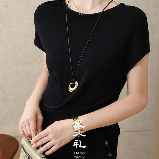 【卖完下架】良木礼圆领上衣（733261） 商品图5