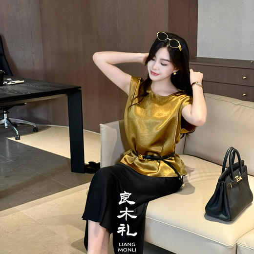 【部分现货】良木礼醋酸上衣（20263） 商品图7