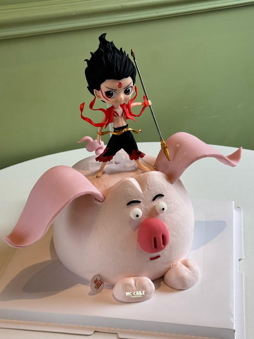 飞天猪造型哪吒玩具蛋糕 商品图1