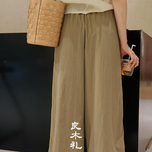 【预售5天】良木礼休闲阔腿裤（精3009） 商品图6