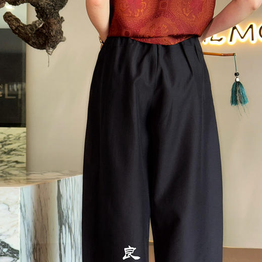 【预售7天】良木礼莱赛尔休闲裤（9016） 商品图2