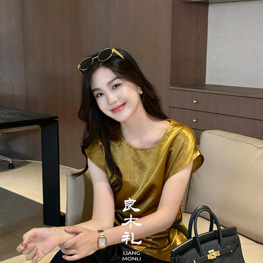 【部分现货】良木礼醋酸上衣（20263） 商品图5