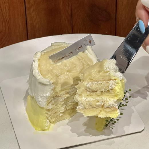 【榴莲火山】榴莲戚风蛋糕 商品图1