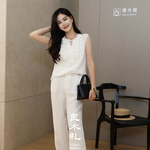 【预售7天】良木礼汉麻直筒裤（2199） 商品图0