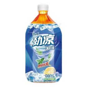 康师傅 薄荷口味劲凉冰红茶 1L/瓶(A4-04-05)