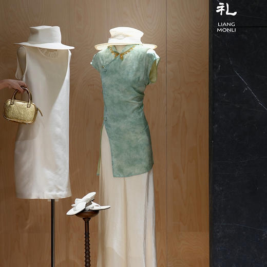 【预售7天】良木礼真丝连衣裙（X7231） 商品图1