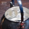 臻宝堂银壶 999纯银煮茶壶纯手工锤纹布袋烧水壶大漆提梁泡壶中式臻宝堂布袋壶(规矩锤纹)950ml 商品缩略图3