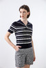 奇威2025夏季新品条纹针织上衣0EH0515759 商品缩略图1