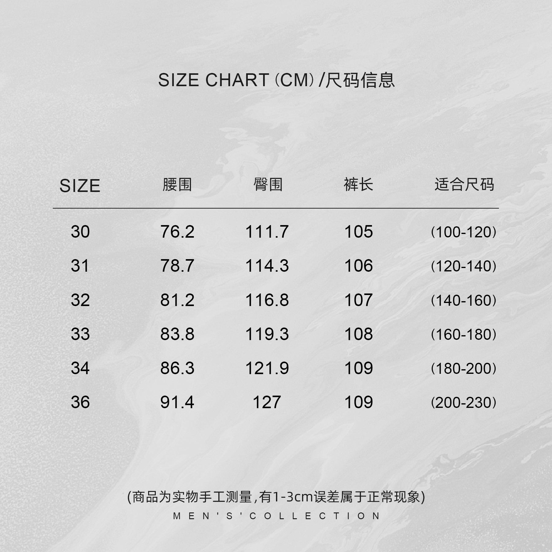 「复古丹尼原牛」秦磊男装简约宽松阔腿牛仔长裤LL-SKZ2013 N3商品图3