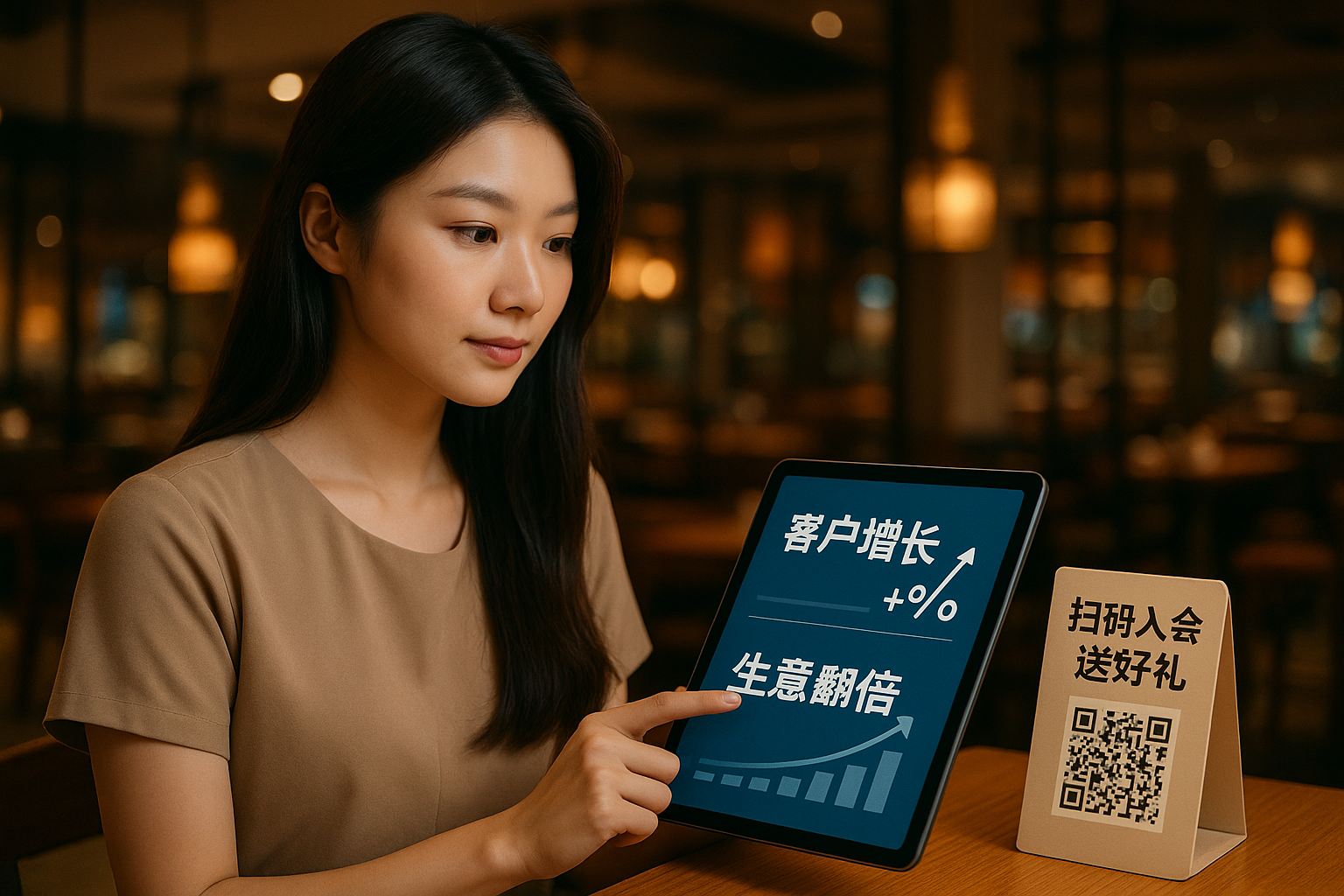 如何让每个进店客人成为会员？