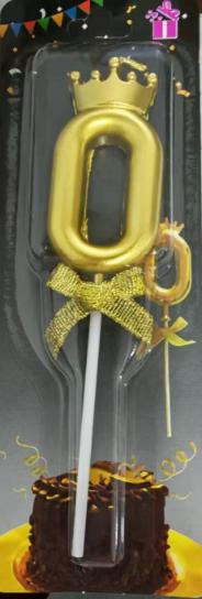 皇冠数字蜡烛（0）/1*1个 商品图0