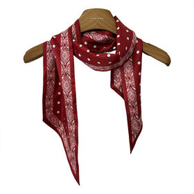 【预售7天，不退不换】良木礼真丝波点飘带（0717）