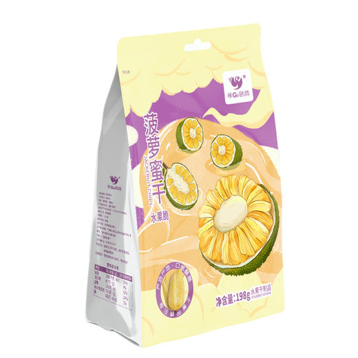 咪go鹦鹉 菠萝蜜干 198g 商品图3