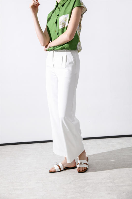 奇威2025夏季新品小飞袖衬衣0EH0039940 商品图2