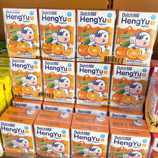 恒俞橙味酸奶饮品90m1*4 商品图0