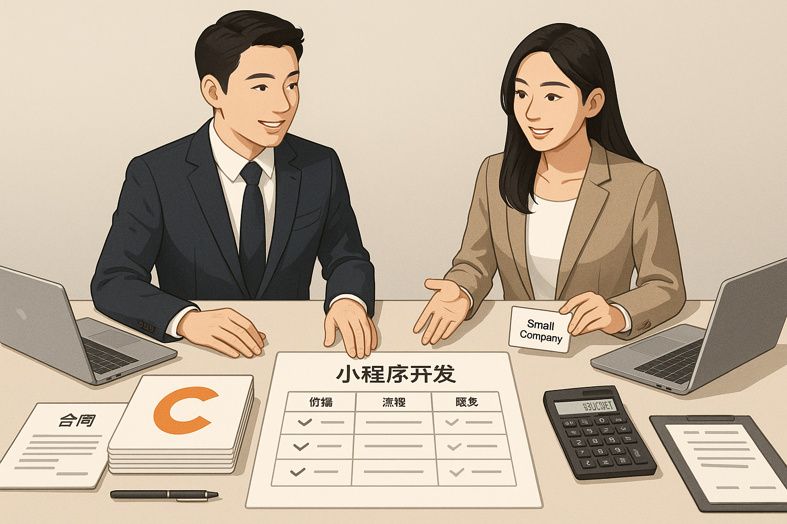 如何判断大公司开发的优势？