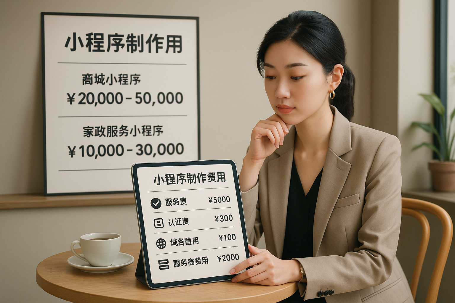 小程序制作費用明細有哪些？全流程成本拆解