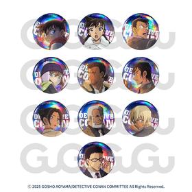GuGuGuGu 名侦探柯南 独眼的残像 徽章 吧唧 10包/盒 国谷