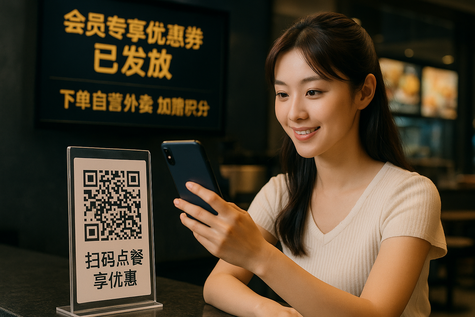 如何通过扫码点餐实现自动营销？
