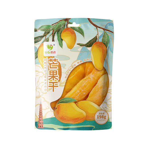 咪go鹦鹉 芒果干 198g 商品图1