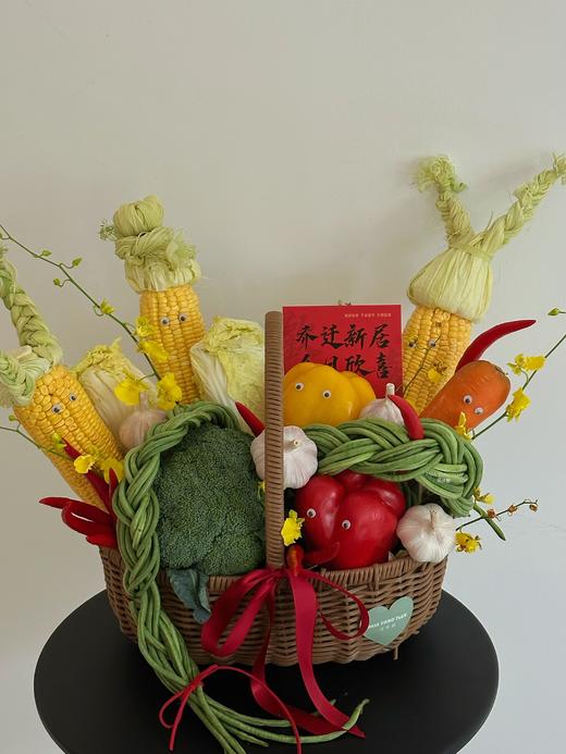 乔迁新禧・送财菜篮 商品图3