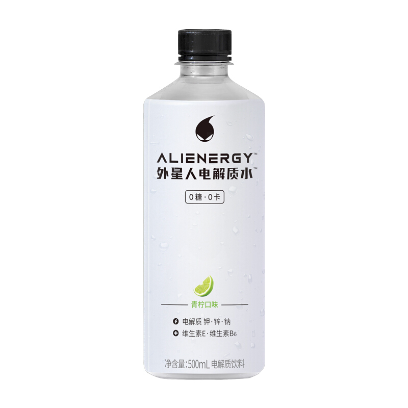外星人电解质水青柠口味500ml/瓶