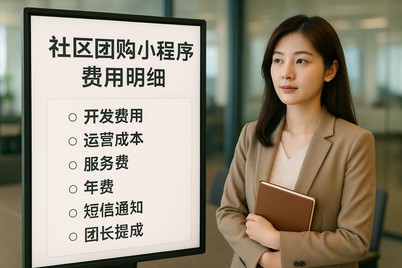 社区团购小程序开发费用包含哪些？