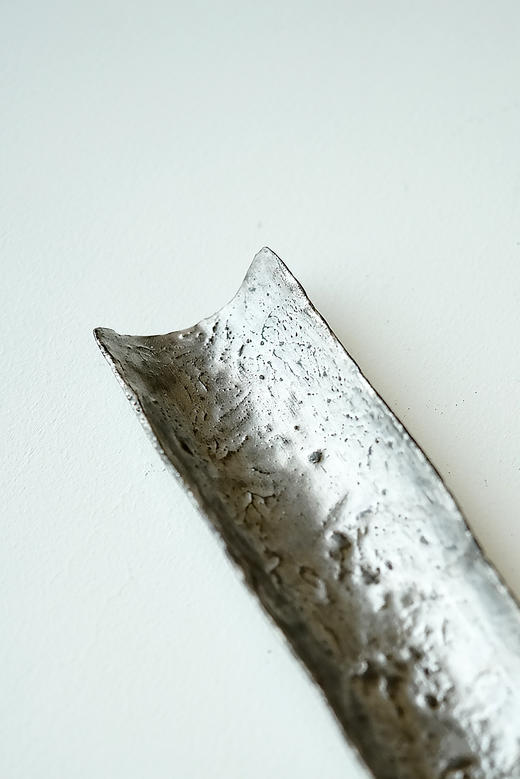 安藤雅信102黑银彩茶则 商品图1